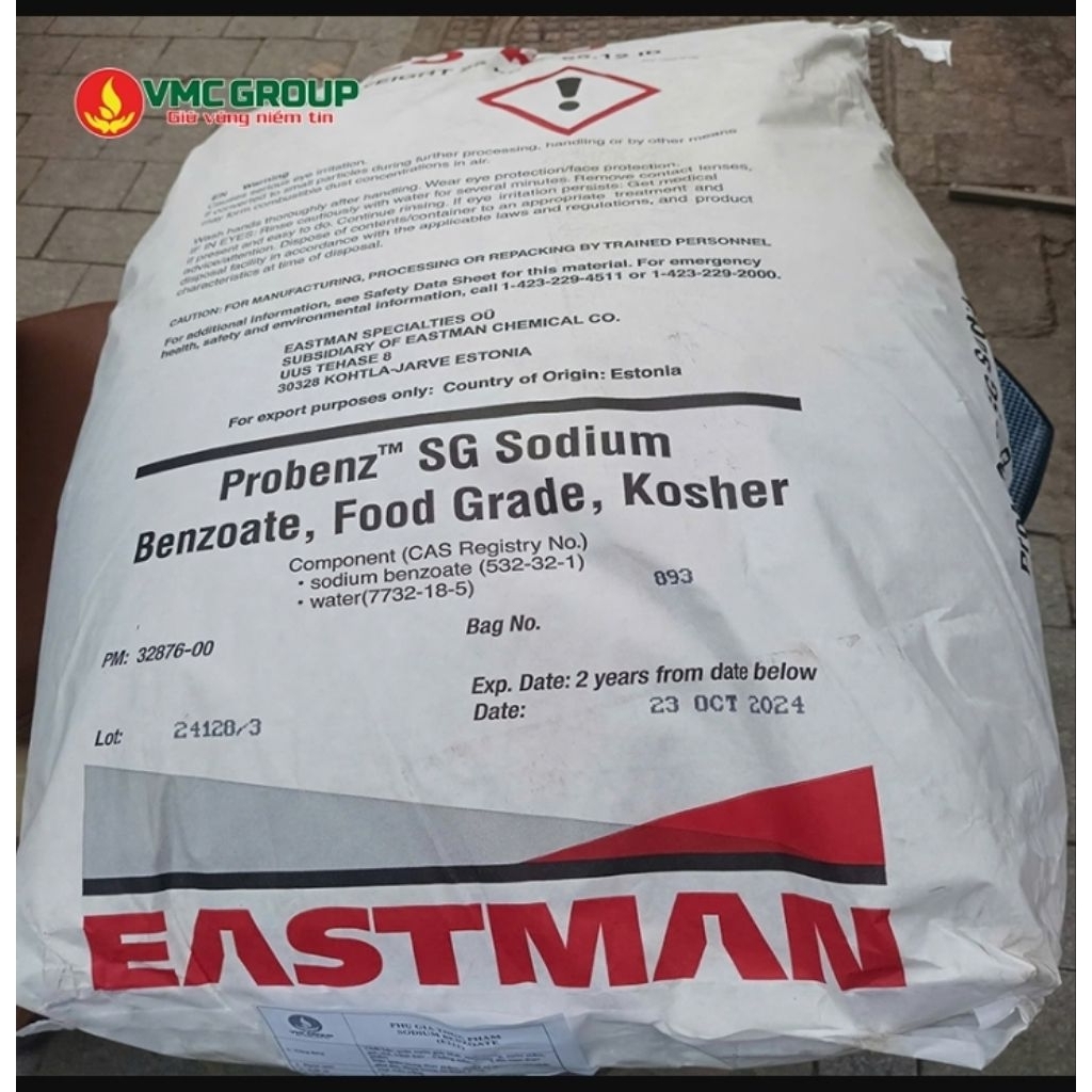 SODIUM BENZOATE bao 25Kg - Chất bảo quản thực phẩm