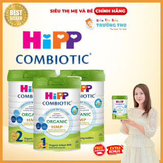 Sữa Bột Hữu Cơ HiPP Organic Combiotic Hỗ Trợ Tiêu Hóa, Tăng Chiều Cao, Phát Triển Toàn Diện Cho Bé Lon 350g/800g