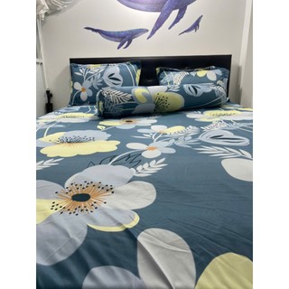 Bộ Drap Thun Lụa _Mát Lạnh {4 MÓN} ga và 3 áo gối #gagoi#drapgoi hoặc drap lẻ /.