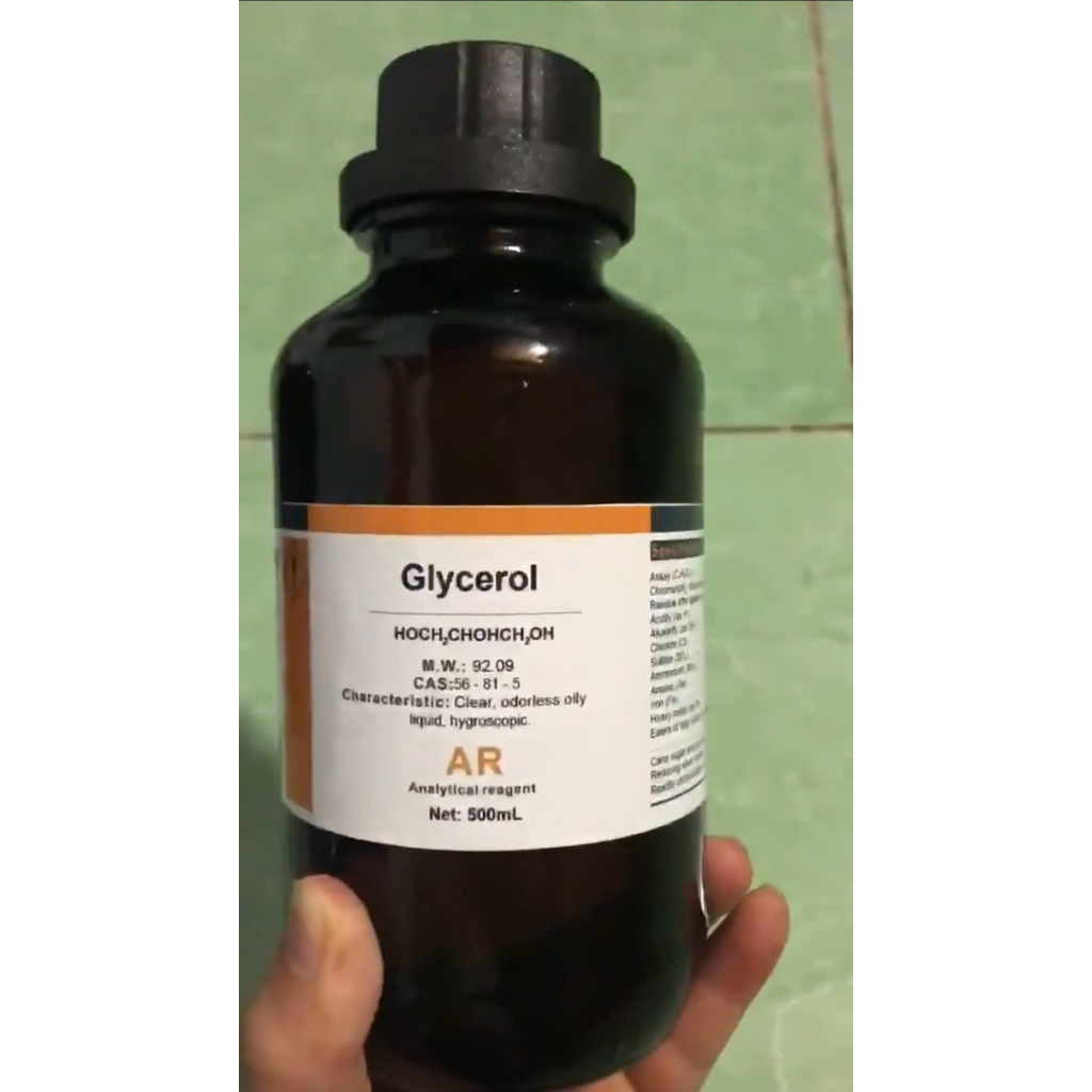 Glycerol_(Glycerine)_C3H8O3_Chất dẫn pha mực