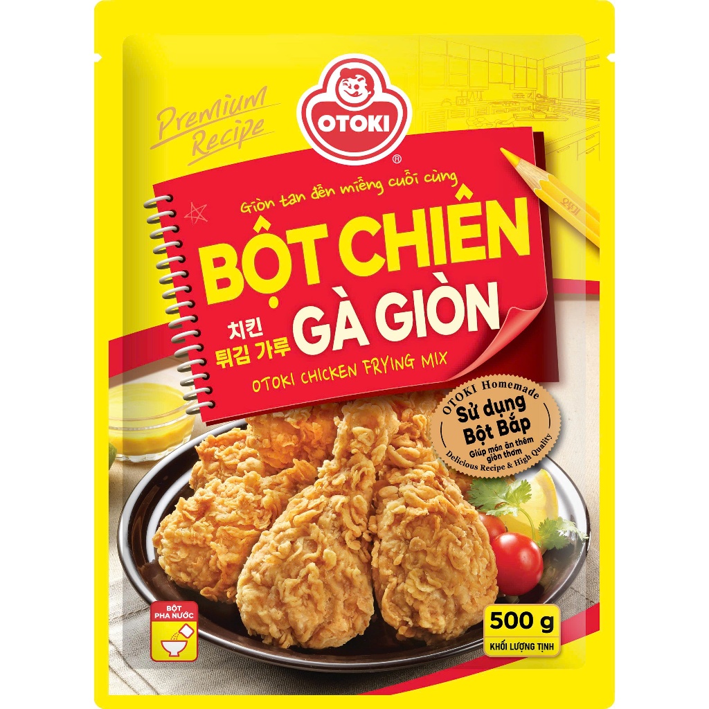Bột chiên gà giòn 500g  OTOKI (OTTOGI CŨ)