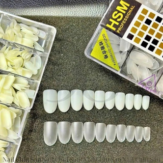   Nail 96  Móng Úp HSM Tròn Hạt Na Trong Nhám 