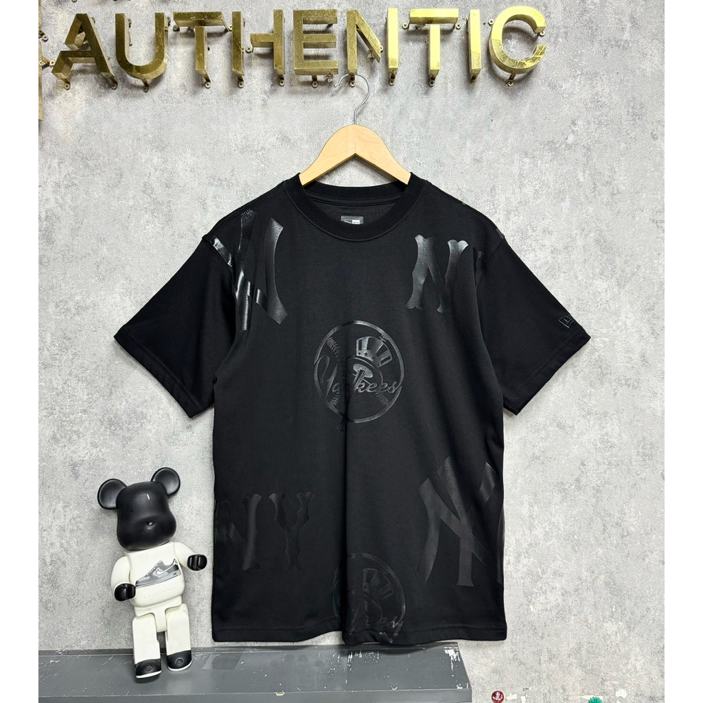 (CHÍNH HÃNG) ÁO NEW ERA NY FULL BÓNG ĐEN