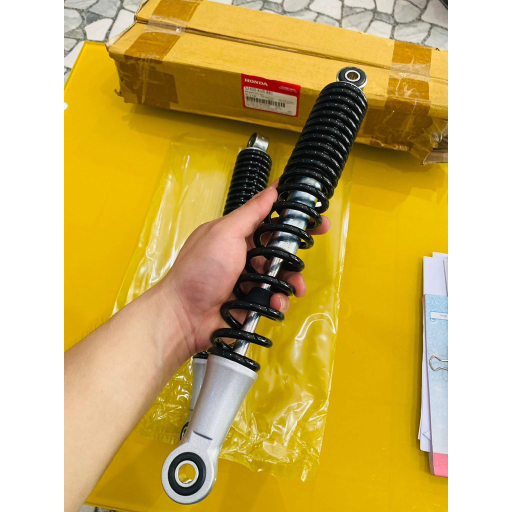 Phuộc sau xe WAVE 100/ WAVE S100/ RS 100_ ĐEN (zin chính hãng)