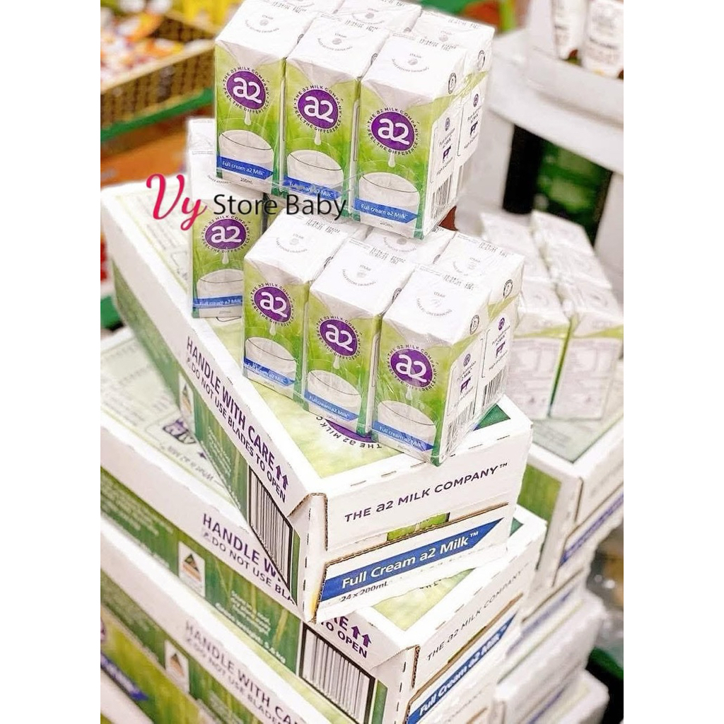 Sữa nước A2 200ml date mới nhất