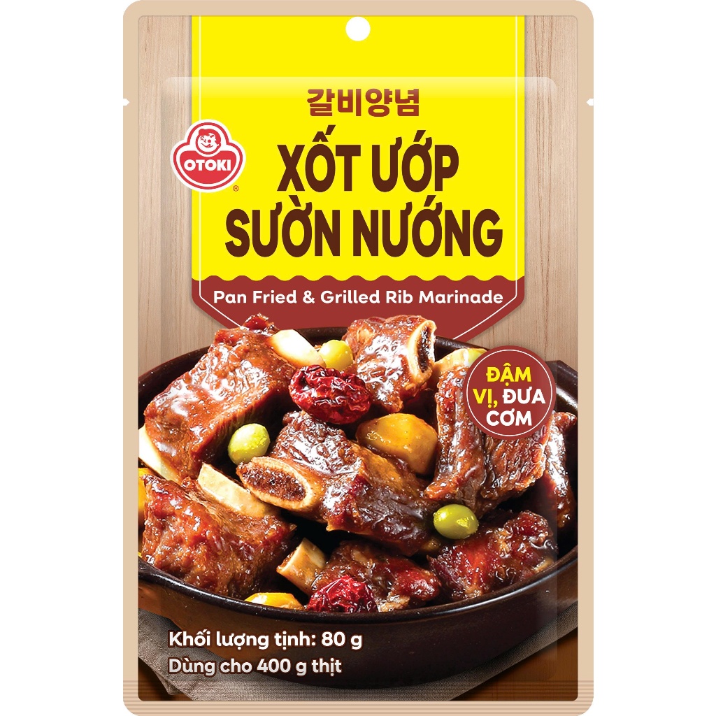 xốt ướp sườn nướng 80g  OTOKI (OTTOGI CŨ)