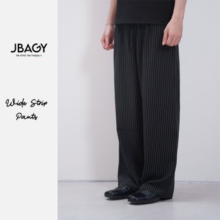  Quần tây nam kẻ sọc nam ống rộng JBAGY cạp chun JD0104 