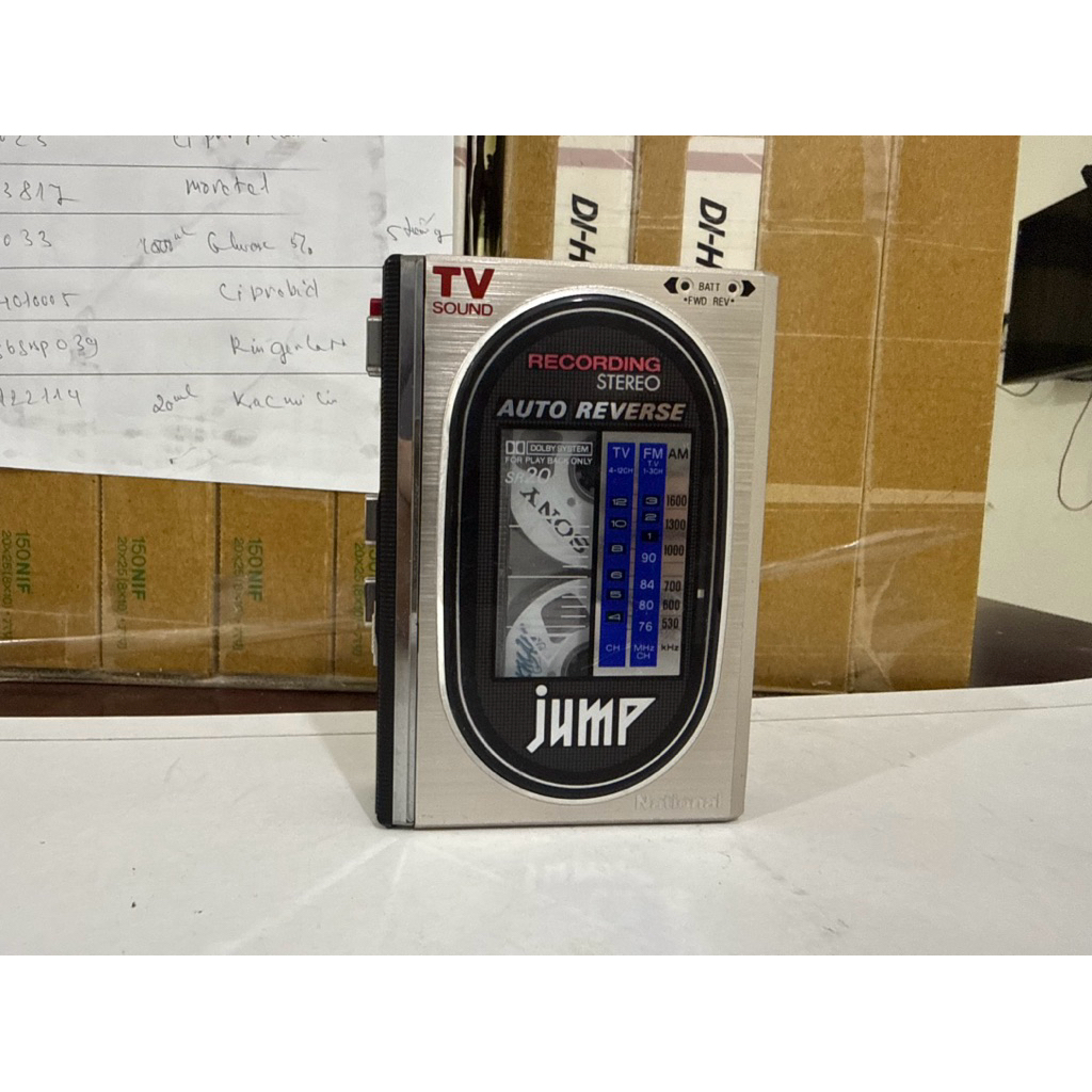 Máy cassette national jump rx sr20