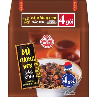 Combo 5 gói mì trộn tương đen  OTOKI (OTTOGI CŨ)135g