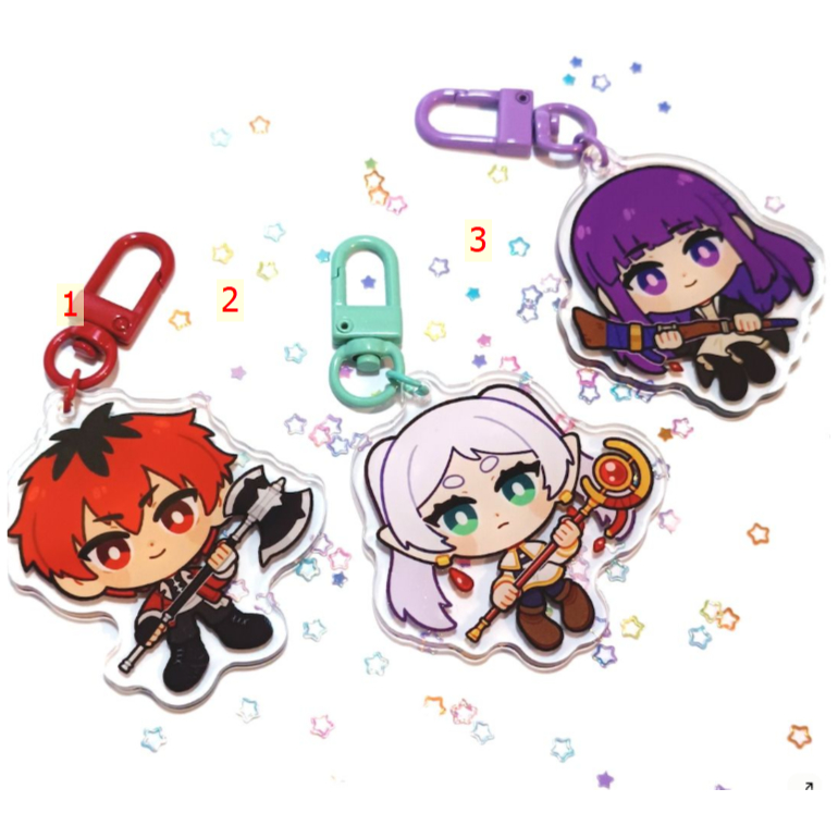 Móc khoá Frieren, Fern và Stark