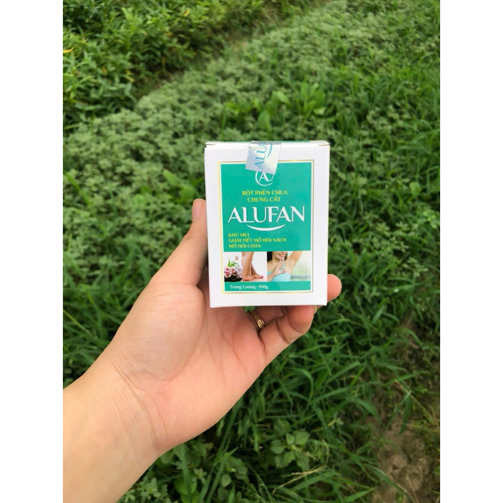 Bột Phèn Chua Chưng Cất Alufan 150gram