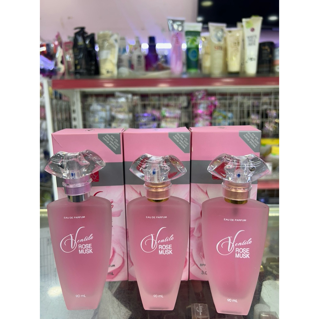 NƯỚC HOA VENTILO  ROSE  MUSK  (90ML)