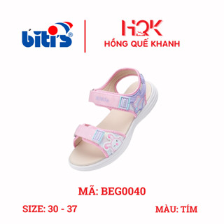   BITI'S  GIÀY QUAI HẬU SANDAL BÉ GÁI CAO CẤP - BEG0040 - QUAI VẢI ĐẾ EVA NHẸ CHỐNG TRƯỢT - MANG ĐI HỌC ĐI CHƠI - BITIS 