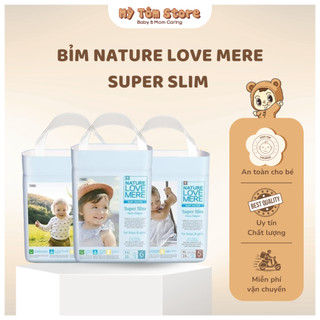  Bỉm Quần Dán Nature Love Mere Super Slim – Siêu Mỏng Thoáng Khí Dịu Nhẹ | Mỳ Tôm Store 