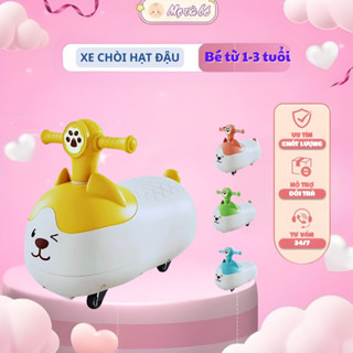  Xe hạt đậu phộng chòi chân cho bé xe củ lạc cho bé trai gái 1 2 3 4 tuổi có đèn nhạc NNT 