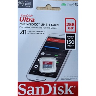 Thẻ nhớ MicroSDXC Sandisk Ultra A1 150 MB/s 256GB
