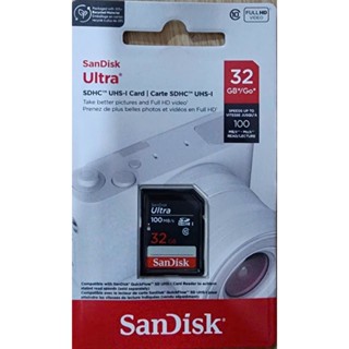Thẻ nhớ SDHC SanDisk Ultra 100 MB/s 32GB