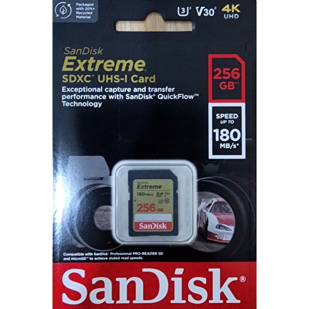 Thẻ nhớ SDXC SanDisk Extreme 256GB