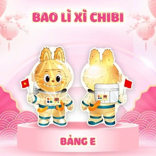100 BAO LÌ XÌ HOẠT HÌNH CHIBI 2026 MẪU MỚI