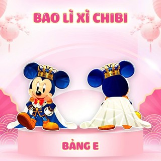 100 BAO LÌ XÌ HOẠT HÌNH CHIBI 2026 MẪU MỚI