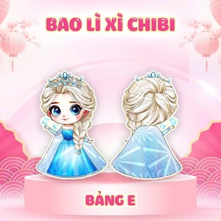 100 BAO LÌ XÌ HOẠT HÌNH CHIBI 2026 MẪU MỚI
