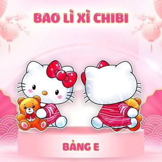 100 BAO LÌ XÌ HOẠT HÌNH CHIBI 2026 MẪU MỚI