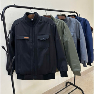  Áo khoác nam trung tuổi đại hàn lót lông cho người trung và cao tuổi siêu ấm áp 