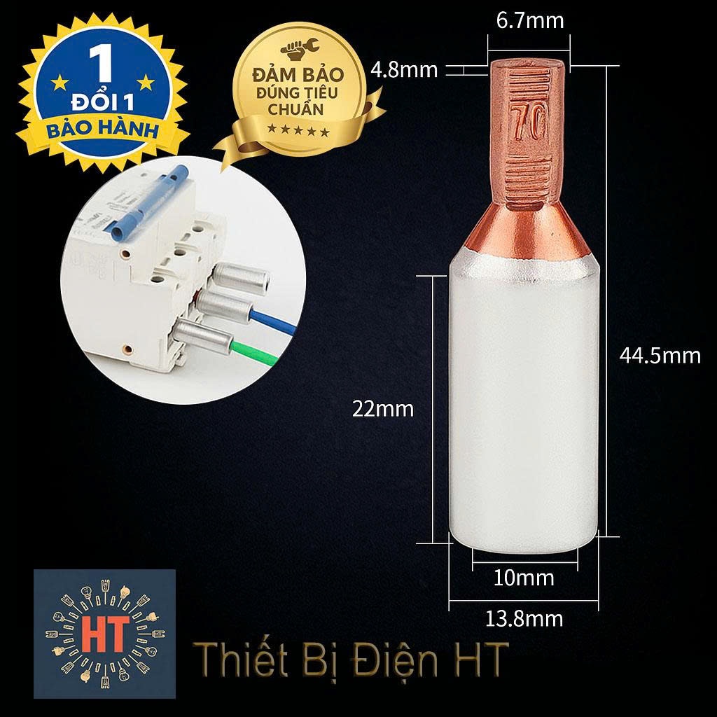 Đầu cos nhôm đồng GTLC – Cos nối điện nhôm đồng chịu tải cao, dẫn điện tốt, bền chắc, đủ size