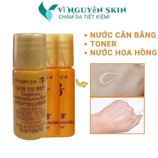  Nước Hoa Hồng Dưỡng Ẩm Chống Lão Cân Bằng Da whoo vàng Whoo Essential Moisturizing Balancer 5ml 