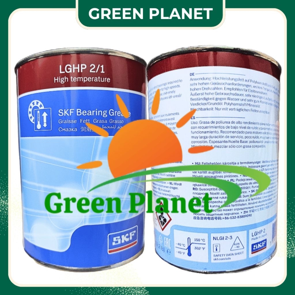 Mỡ SKF LGHP 2/1 1kg  chịu nhiệt -40 đến 150 độ chính hãng - Đại lý chính hãng SKF