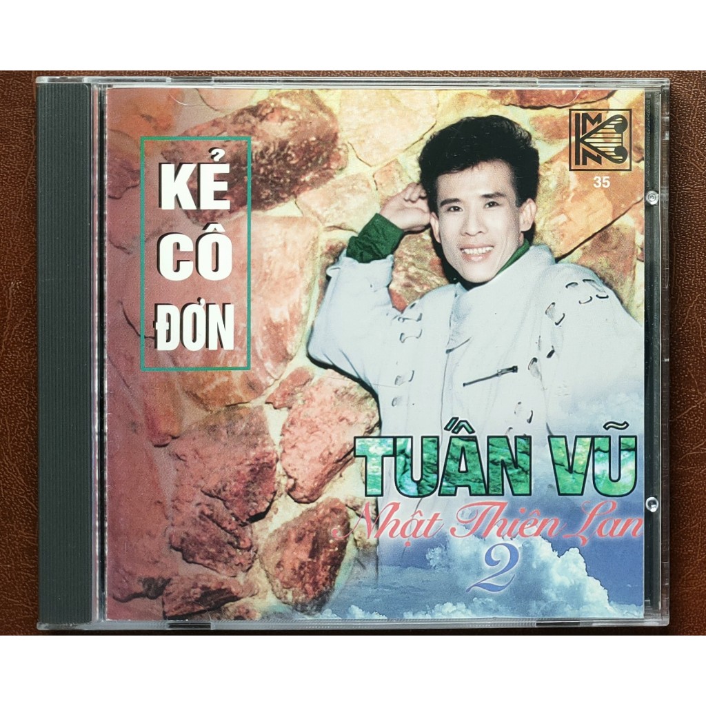 CD Tuấn Vũ Nhật Thiên Lan - Vol.2 - Kẻ Cô Đơn (Phôi JVC Đời Đầu, Đĩa Gốc Chính Hãng, Made In USA)