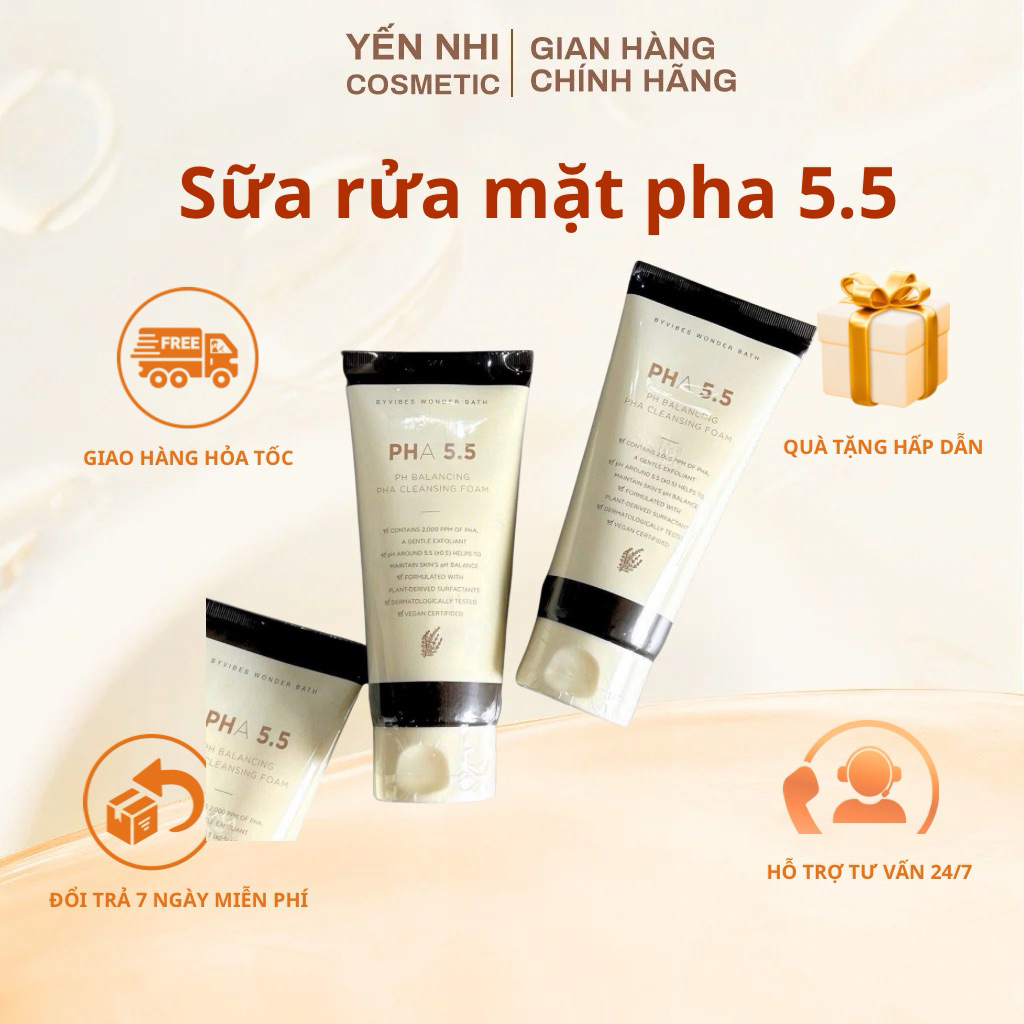 Sữa rửa mặt byvibes wonder bath phase 5.5