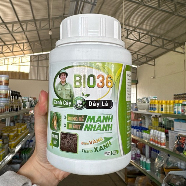 Phân Bón Bio36 Kích Rễ, Bio 36 Đâm Rễ Mạnh, Đẩy Đọt Nhanh, Phục Hồi Cây Trồng
