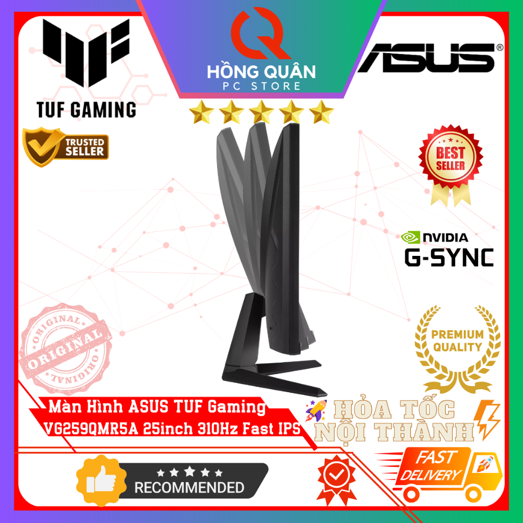 Màn Hình ASUS TUF Gaming VG259QMR5A 25inch 310Hz Fast IPS 0.3ms GtG GSync Speaker New - Hàng Chính Hãng Bảo Hành 3 Năm | BigBuy360 - bigbuy360.vn
