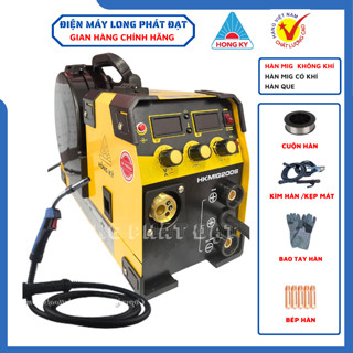  Hồng Ký Máy Hàn Mig HK200S 3 Chức Năng Cao Cấp Chuyên Dùng Cho Thợ Xưởng Công Trình Mẫu Mới 2025 