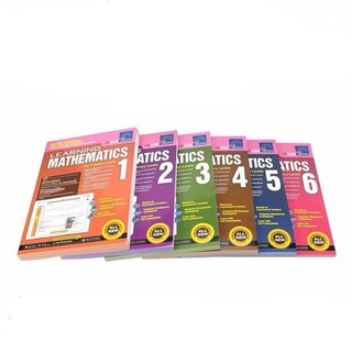 Sách Tiếng Anh Learning Mathematics – Trọn Bộ 9 Cuốn Nhập Màu