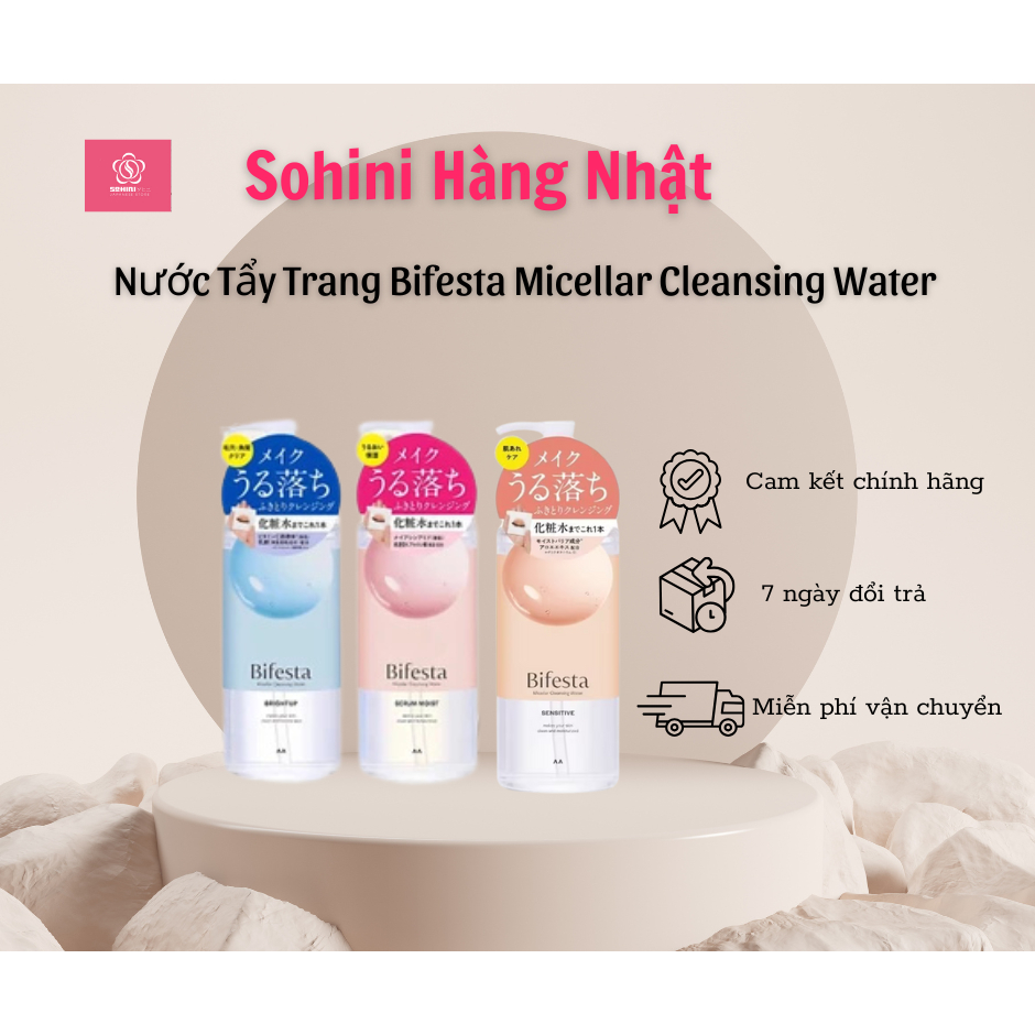 Nước Tẩy Trang Bifesta Micellar Cleansing Water