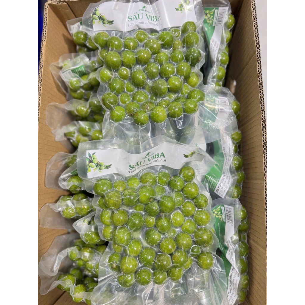 Sấu cấp đông Hoà Bình Viba Food, Tươi như vừa mới hái