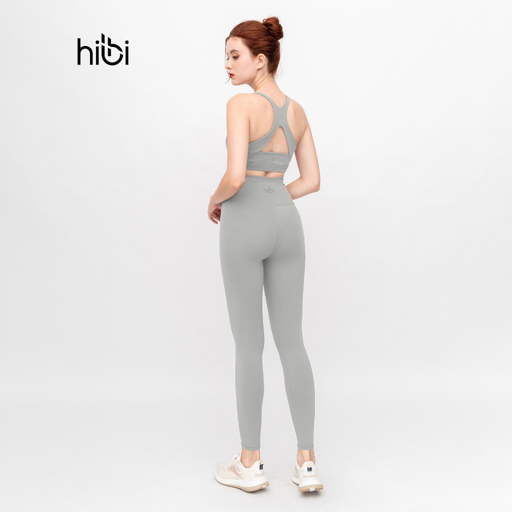 Set đồ Tập Yoga Luxury Hibi Sports H138, áo bra khoét lưng tam giác, kèm mút ngực | BigBuy360 - bigbuy360.vn