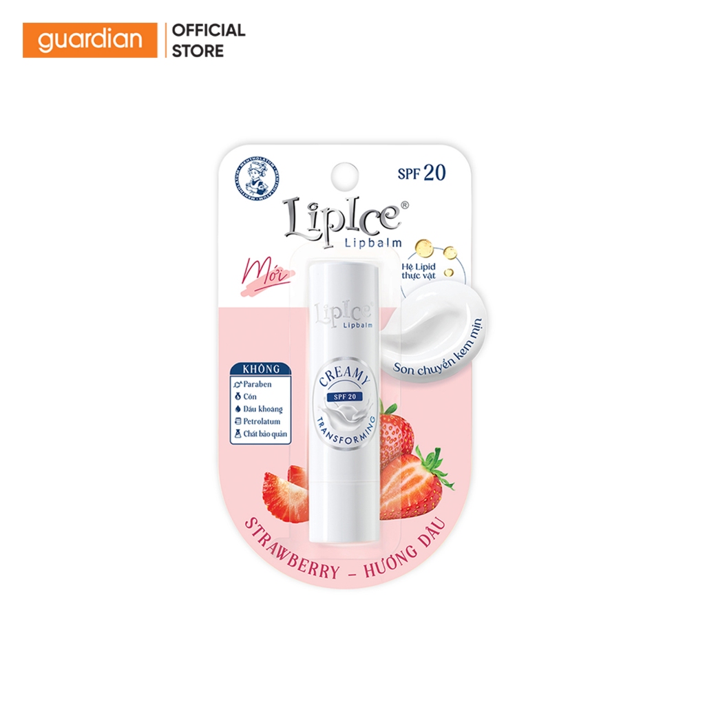 Son Dưỡng Môi Hương Dâu LipIce Strawberry 3,3g