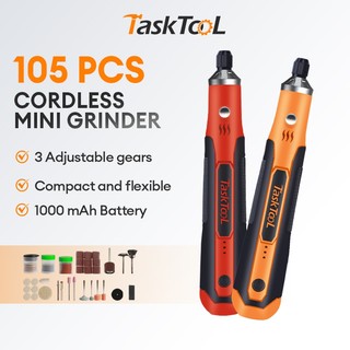  TaskTooL Máy Mài Mini Cầm Tay Không Dây 3,7V Cắt,Khắc,Phay Mài,Vẽ,Cắt Tỉa,Đánh Bóng 