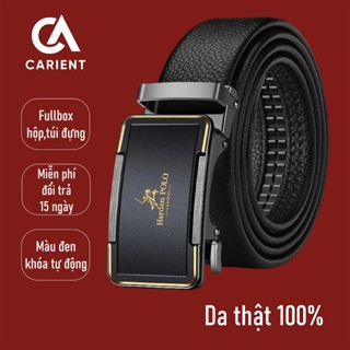Thắt lưng nam cao cấp CARIENT HD35 chất liệu da bò cao cấp trẻ trung sang trọng lịch sự