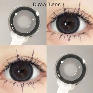  DƯAA LENS Kính Áp Tròng Sakura Gray Giãn To Búp Bê 0 Độ  Giá 1 cặp Tặng Kèm Khay Đựng & Dụng Cụ Đeo  