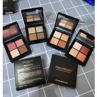   Bán Buôn Sỉ  Bảng Phấn Mắt Nhũ Lì 9 ô dài Lameila phấn 4 ô Dalorfan 