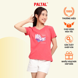 Áo thun nữ form suông chất liệu Cotton cao cấp 190p 0874 PALTAL trẻ trung, năng động, tiện dụng