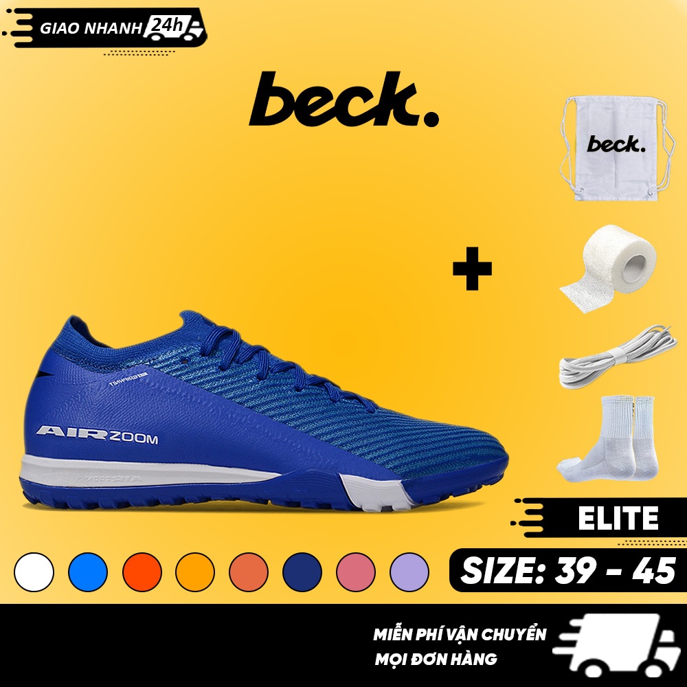  Giày Bóng Đá Va'por 16 ELít Cổ Lửng Đế Đinh TF Bám Sân Các Màu Sắc Sân Cỏ Nhân Tạo 