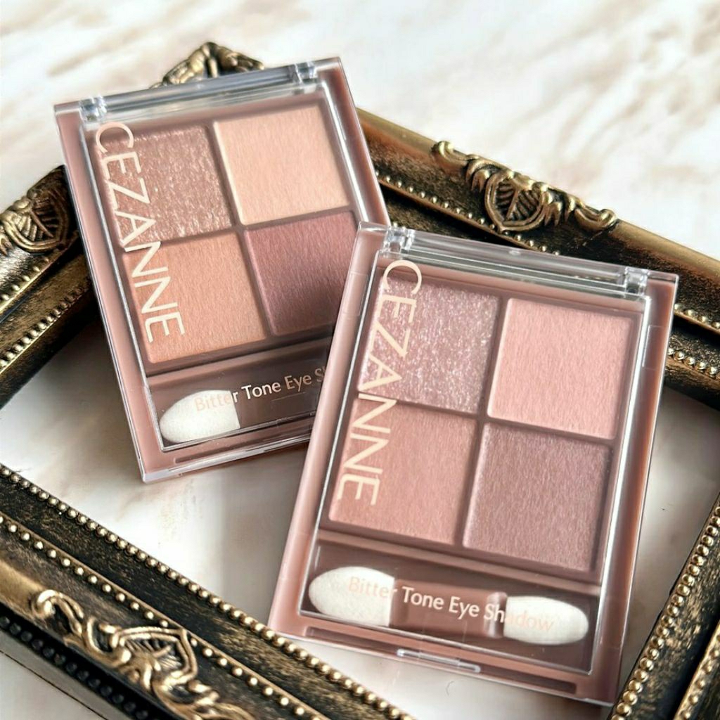 phấn mắt Cezanne bitter tone eye shadow Nhật Bản nâu
