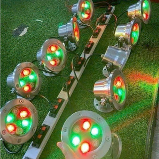 Đèn Led Âm Nước 3W Chiếu Pha Cho Đài Phun Nước cảnh quan sân vườn trang trí đèn ngoài trời