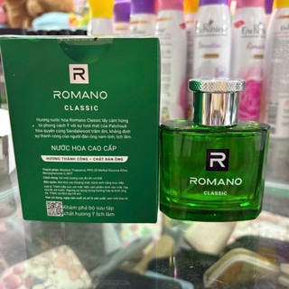 Nước hoa cao cấp Romano Classic-50ml (NƯỚC HOA NAM 50ML)