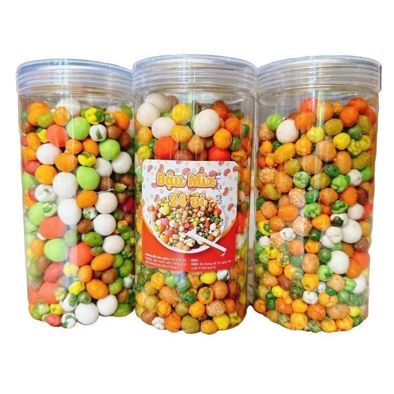 Đậu Da Cá mix 24 Vị 450GR - Nuts Thức Ăn Food Ăn Vặt Snack